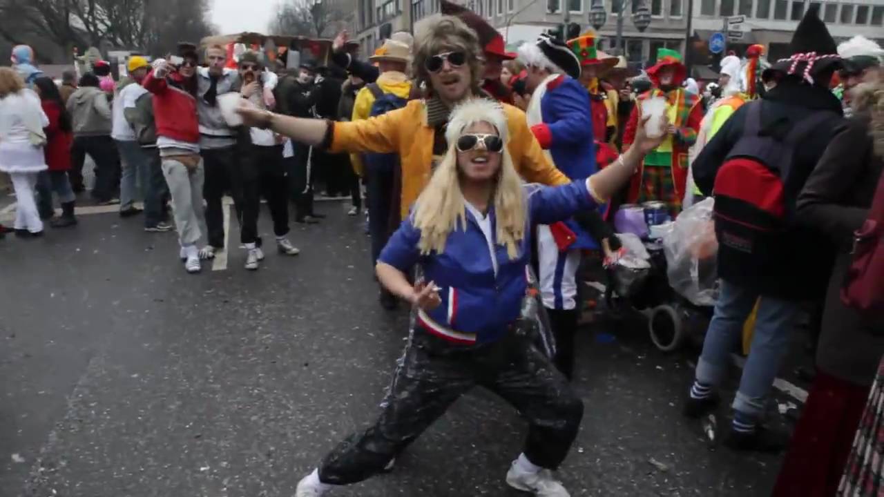 Karneval 2009 - Karnevaltreiben auf der Kö, Düsseldorf 22.02.2009 HD