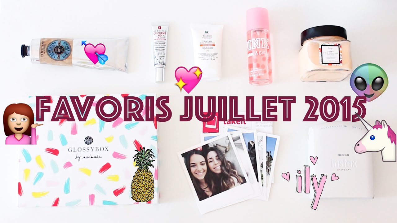 Favoris Juillet 2015 // 101ThingsGirlsLike