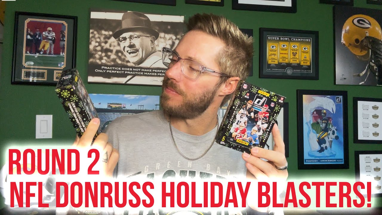 NFL Donruss Holiday Blaster Box! Round 2