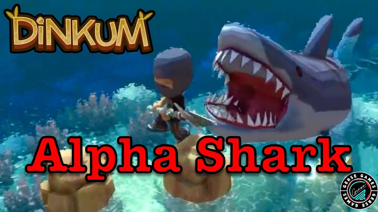 Dinkum How to find the Alpha Shark / Summer Sun