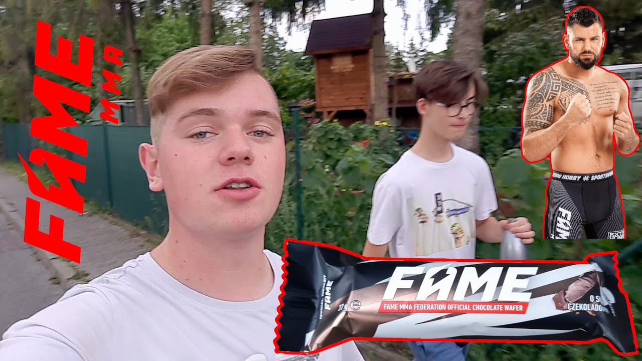 Baton czekoladowy FAME MMA wafelek | test i unboxing z @popej77