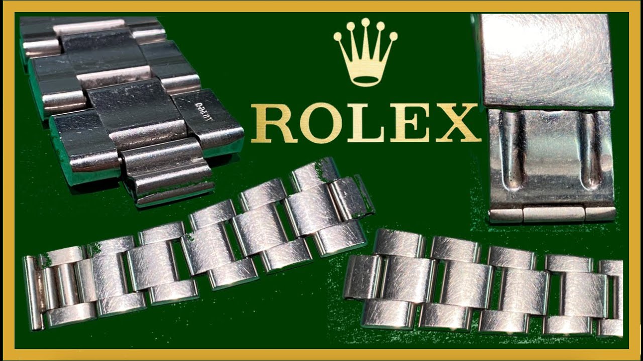 Restauro Rolex Oyster Acciaio - Ref. Bracciale 78360
