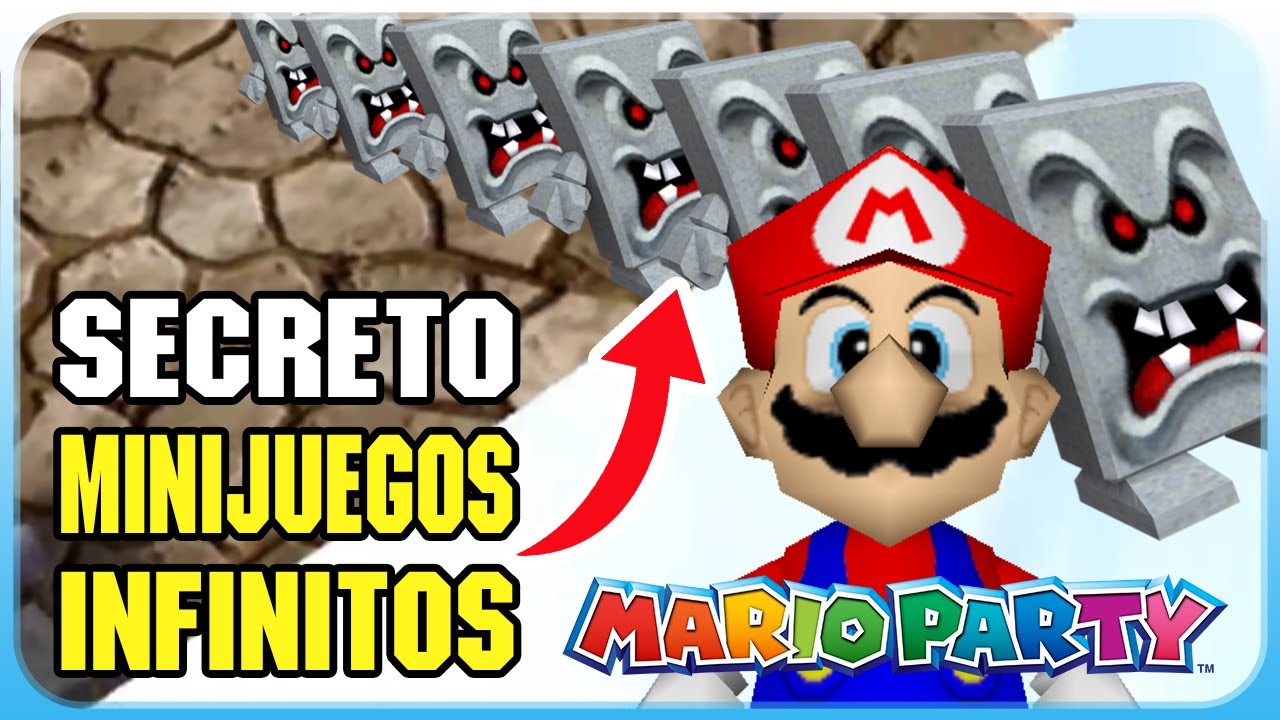 El SECRETO de los MINIJUEGOS INFINITOS de MARIO PARTY - Hasta Mario Party Jamboree (Nintendo Switch)