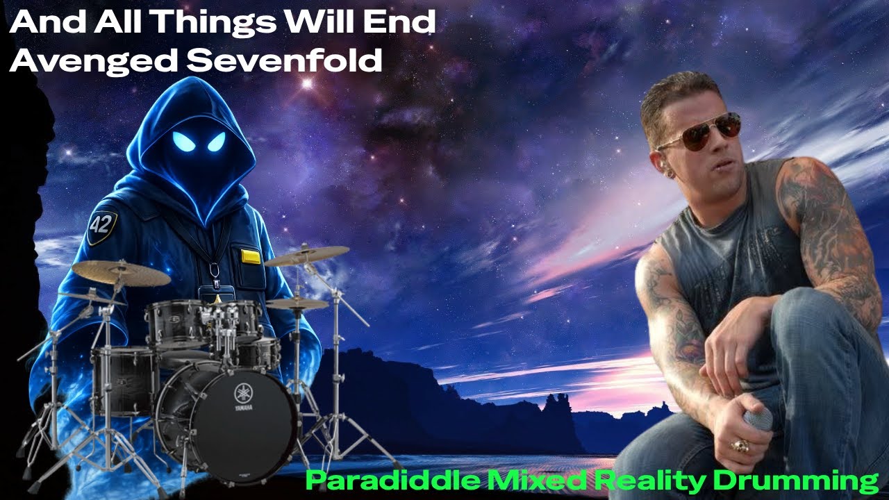 WTH Is This Outro... And All Things Will End: A7X Paradiddle VR Drumming in Mixed Reality