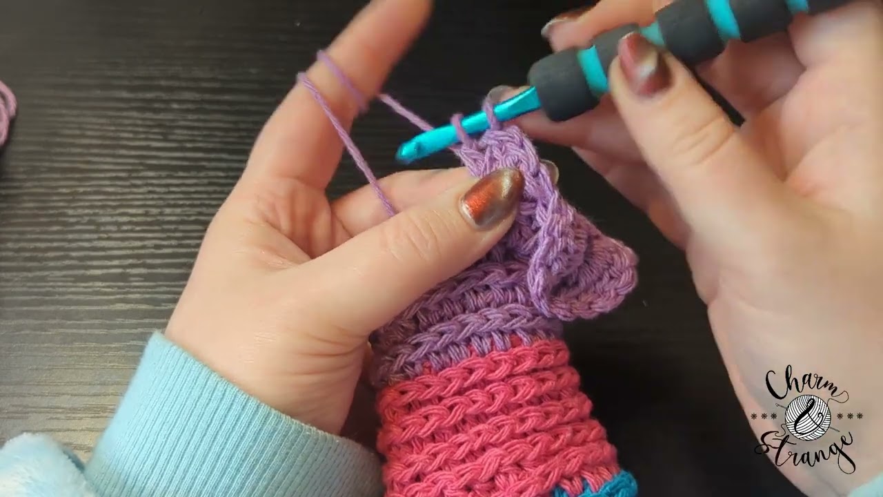 crochet how-to: the dragon scale stitch