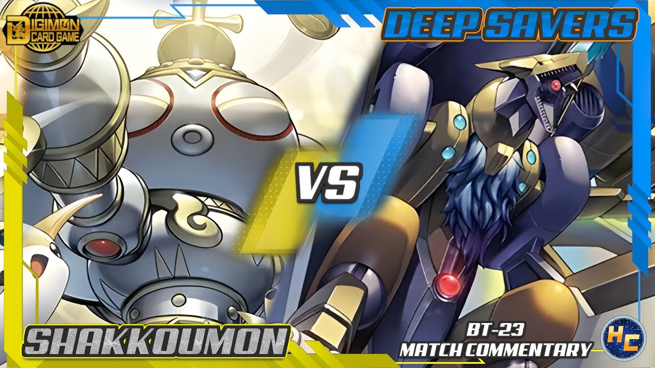 Shakkoumon против Deep Savers — комментарий к матчу Digimon TCG BT-23