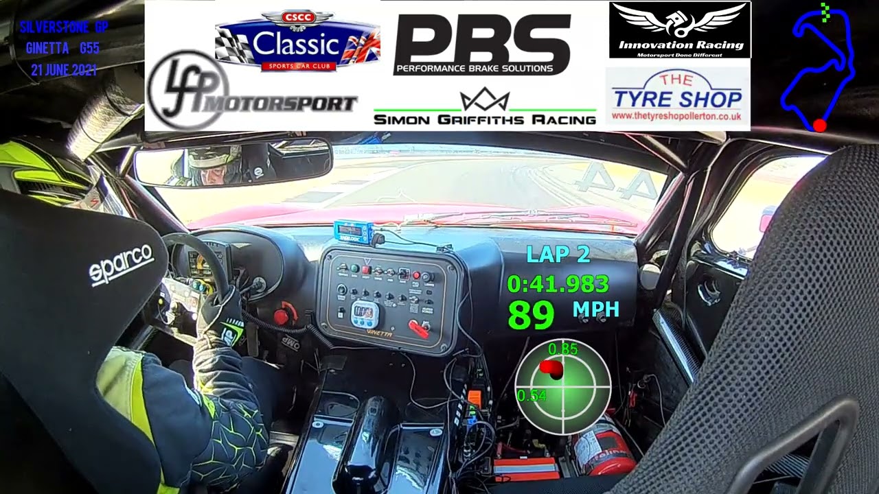 Unofficial Silverstone GP Ginetta G55 Lap Record