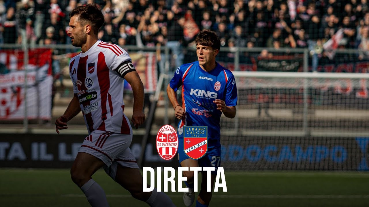 Maceratese-Teramo DIRETTA (23^ Giornata Serie D Gir. F)