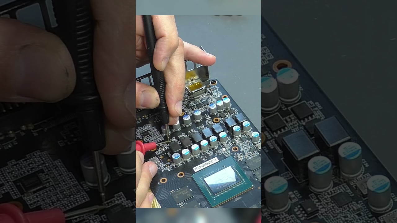 БЫСТРЫЙ РЕМОНТ видеокарты KFA2 RTX 2060 Super