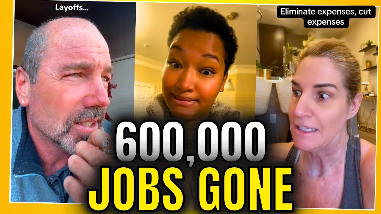 600,000 Jobs Lost in 30 Days... What's Actually Going On?