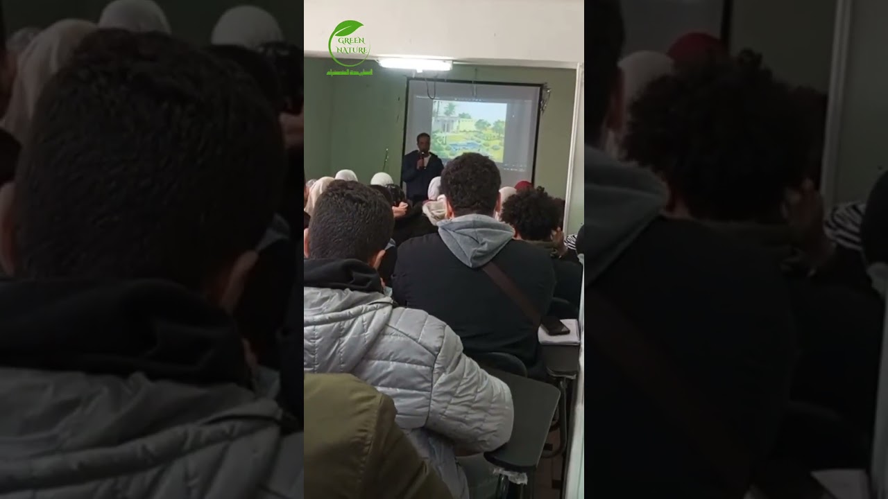 من فاعليات اليوم الاول لكورس أساسيات اللاندسكيب بنقابة المهن الزراعية بالإسكندرية.