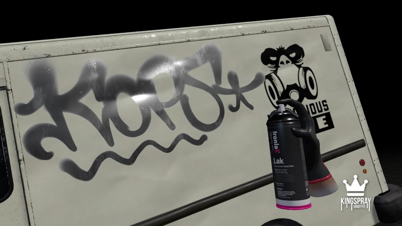 Bombing Trains And Vans! | KingSpray Graffiti VR
