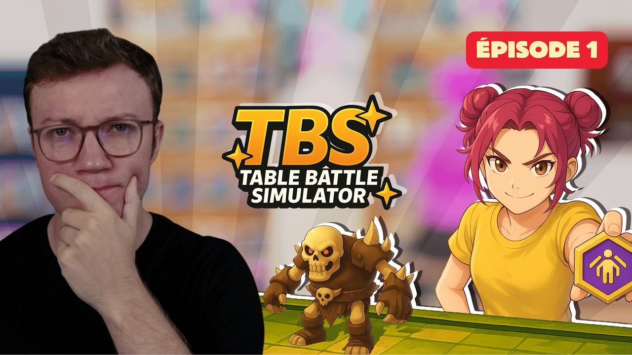 Table Battle Simulator : J'ouvre ma boutique à firgurine et gagne mon premier duel !  EP1