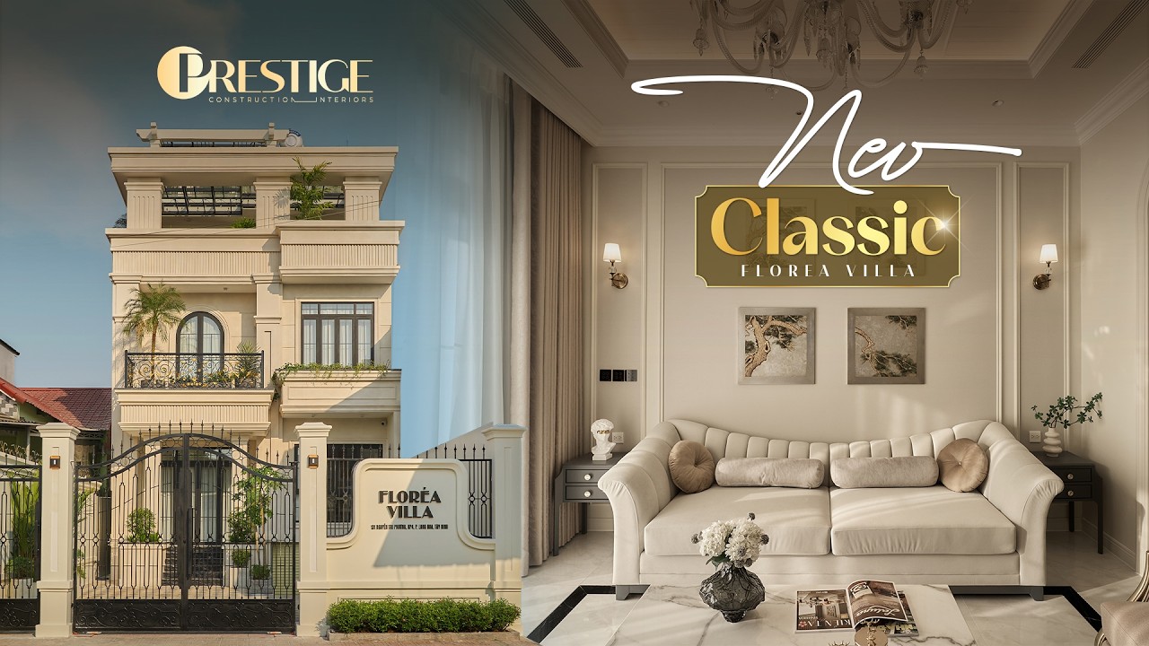 Floréa Villa, Biệt Thự Tân Cổ Điển – Vẻ Đẹp Kiêu Kỳ Giữa Nắng Tây Ninh| Prestige