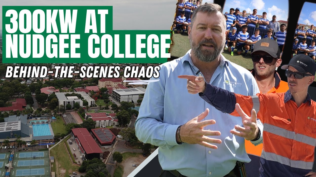 Overcoming Challenges: Inside the 300kW Solar Install at Nudgee College Brisbane