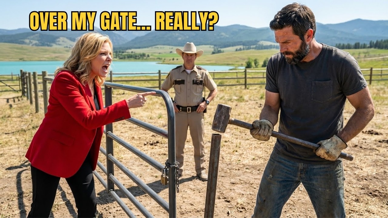 I Bought 60 Acres — Karen Called Police Over My Gate, It Ended Her Reign Forever!