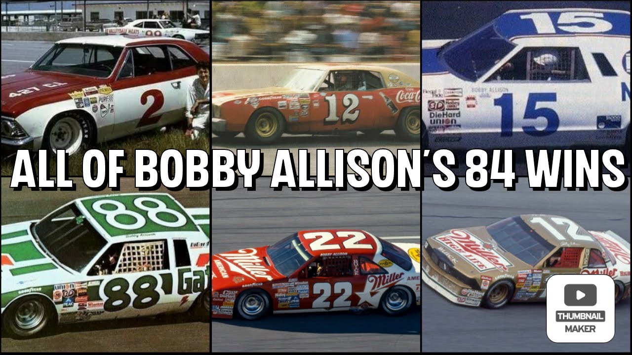 All of Bobby Allison's 84 Wins