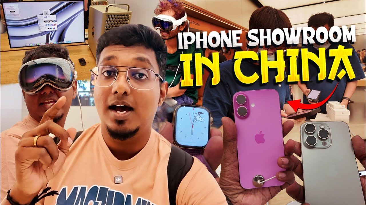 🍎 iPhone & Apple Vision Pro 👓 இவ்வளவு விலை குறைவா🤯 | China iPhone Rates 2025 | Business Tamizha