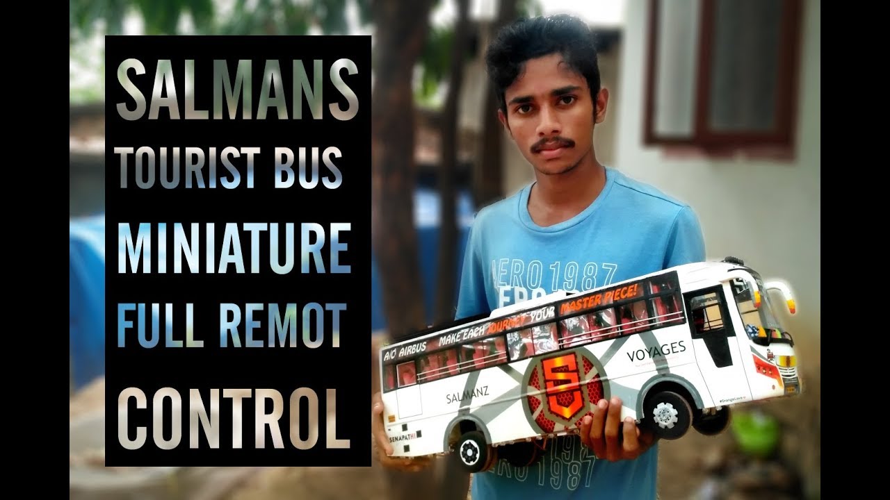 #salmanz #senapathy #kerala #tourist bus #miniature