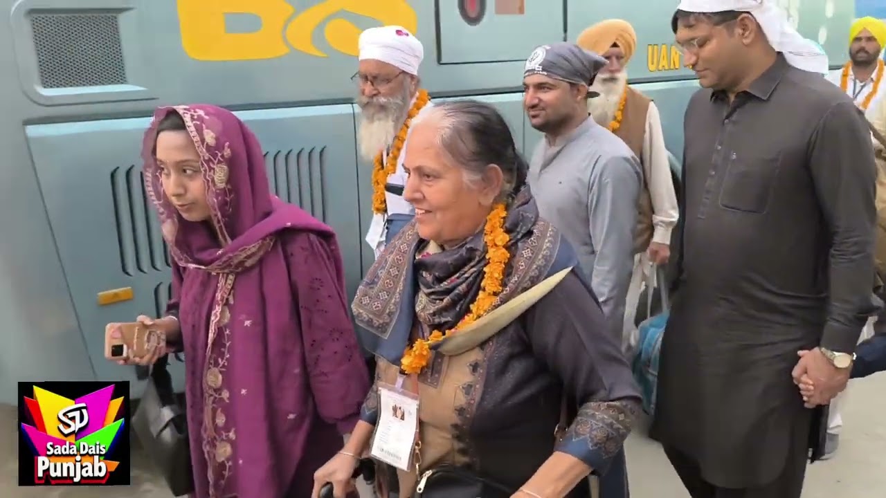 Indian Sikh Yatri Nankana Sahib Pakistan For Gurpurb Celebrations || Gurdwara Janimasthan 