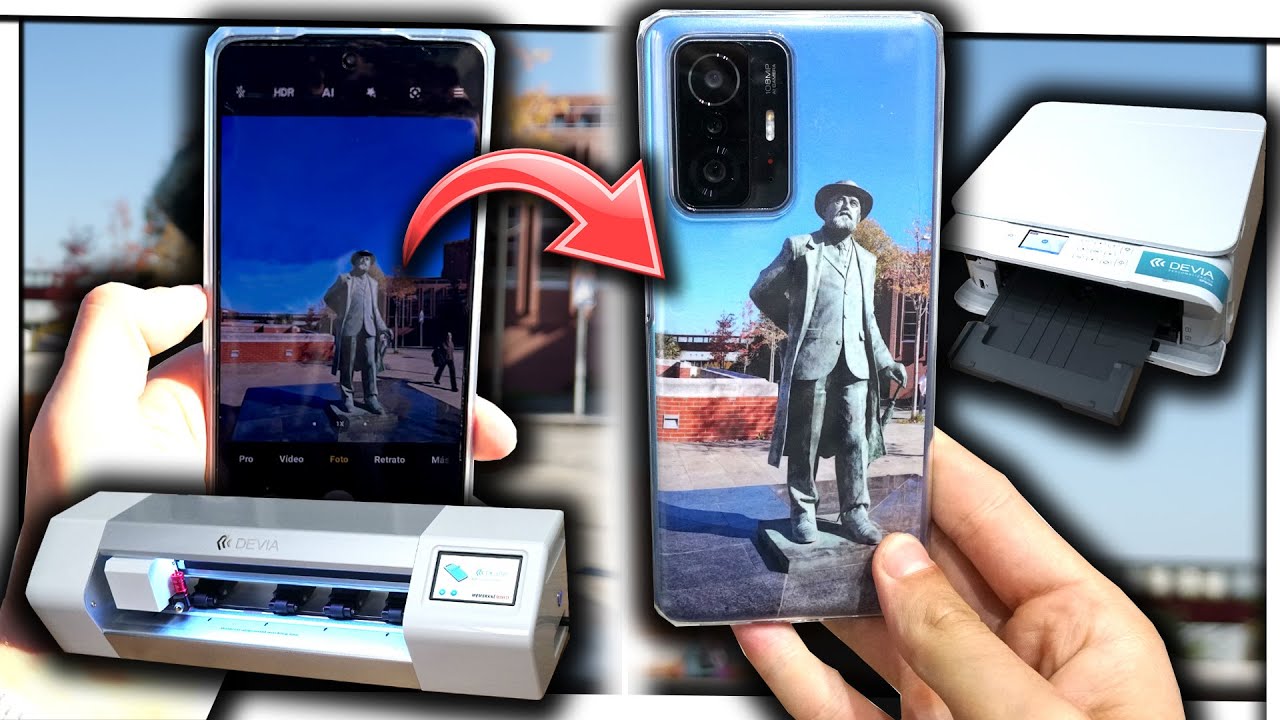 Las MÁQUINAS que crean FUNDAS PERSONALIZADAS para tu MÓVIL