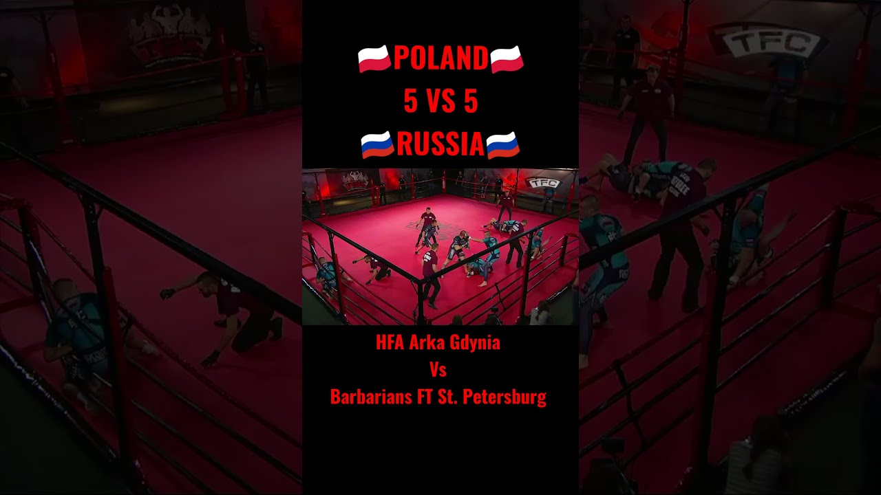 Polska kontra Rosja 5 na 5 Team Fighting Championship MMA UFC walki TFC wiadomości boks