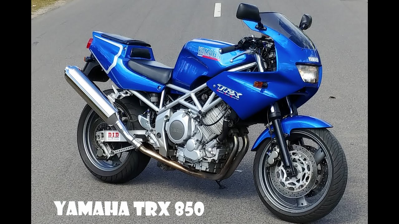 Yamaha TRX 850 - cult youngtimer onboard