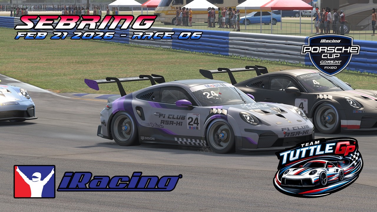 Race #06 - Porsche 911 Cup (992.2) Fixed Sebring 2026 02 21