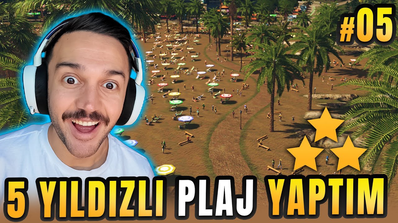 HATAY ARSUZ’A 5 YILDIZLI ÖZEL PLAJ İNŞA ETTİK! 🌴⭐ | Cities Skylines #5