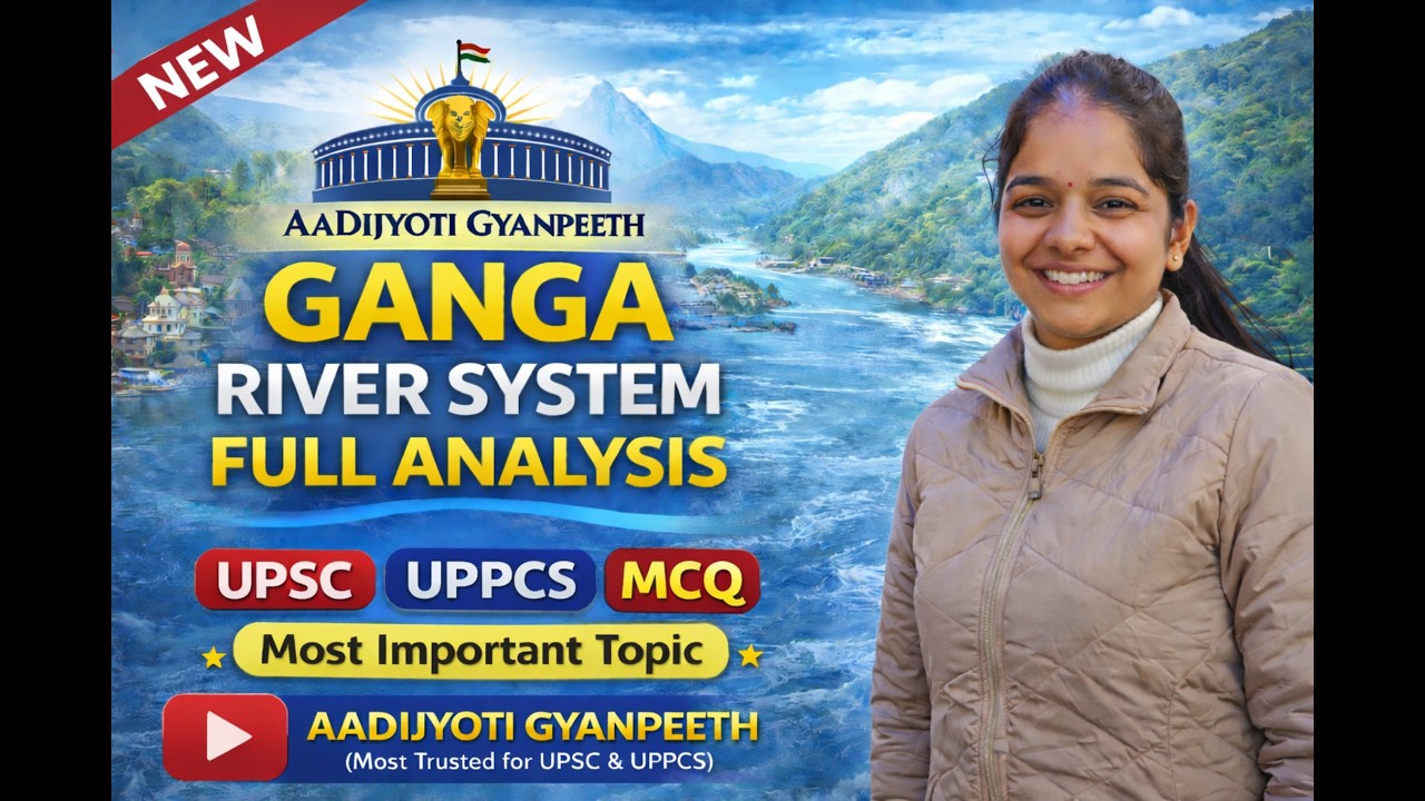 MCQs Included Ganga River System in One Shot 🔥 | UPSC & UPPCS Most Important Topic | -Shikha ma'am