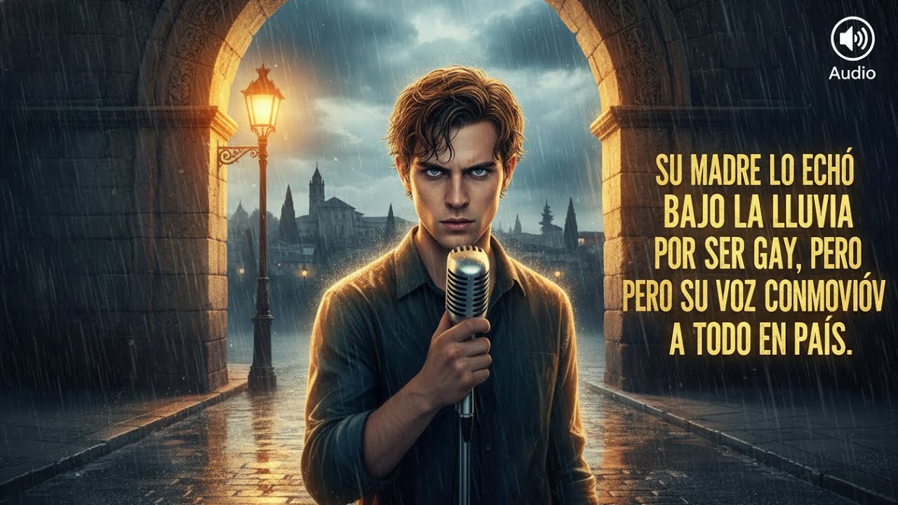 SU MADRE LO ECHÓ BAJO LA LLUVIA POR SER GAY, PERO SU VOZ CONMOVIÓ A TODO EL PAÍS