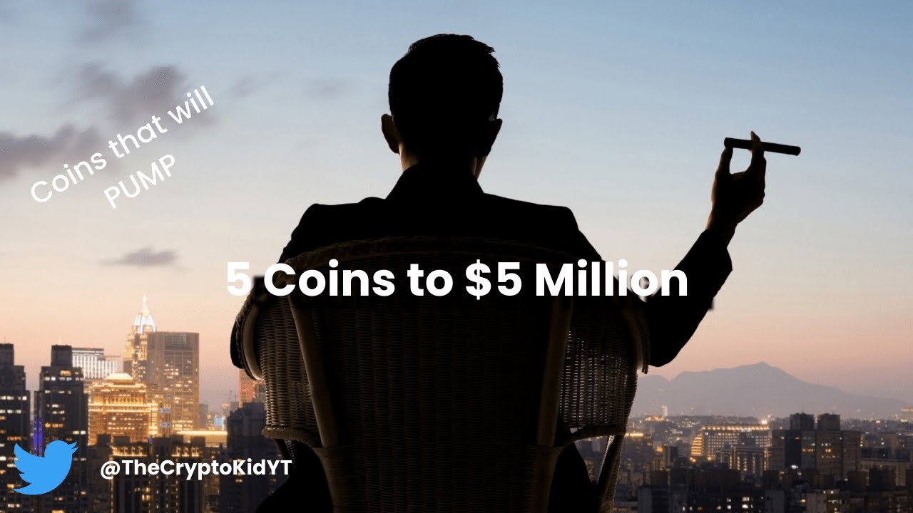 5 Coins to $5 Million Dollars! Best Cryptocurrency Portfolio February 2021!