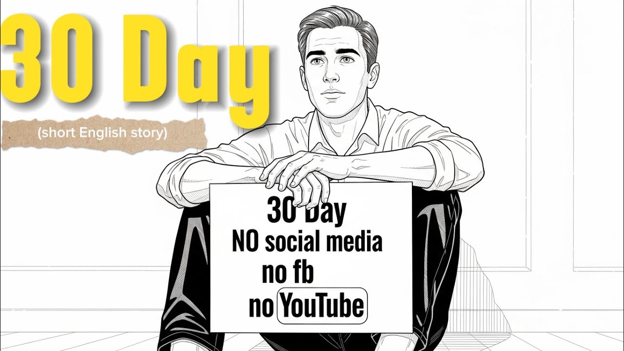 30 Days Offline = New Life | Short Motivation English story 