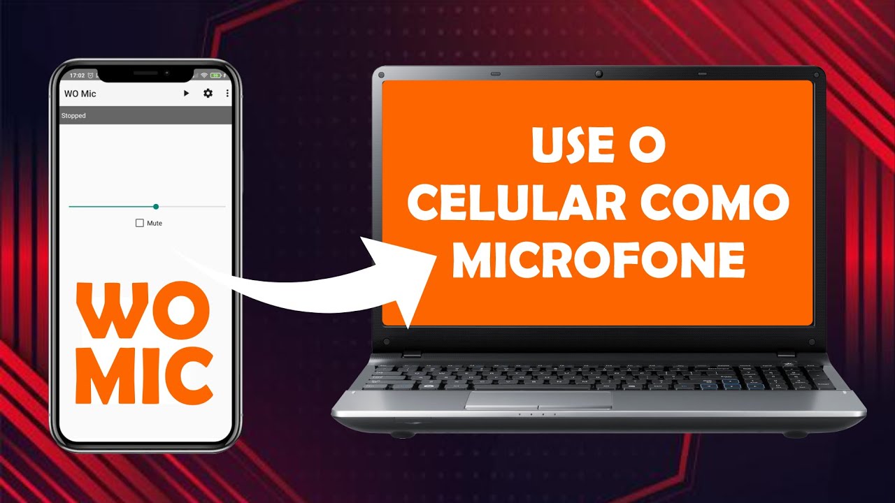 USAR CELULAR COMO MICROFONE DO PC - WO MIC