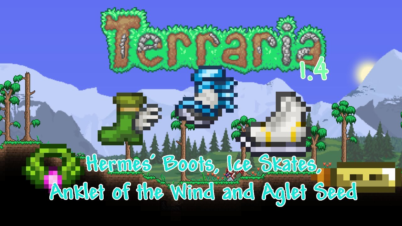 Terraria 1.4 Frostspark Boots Seed! (No longer works)
