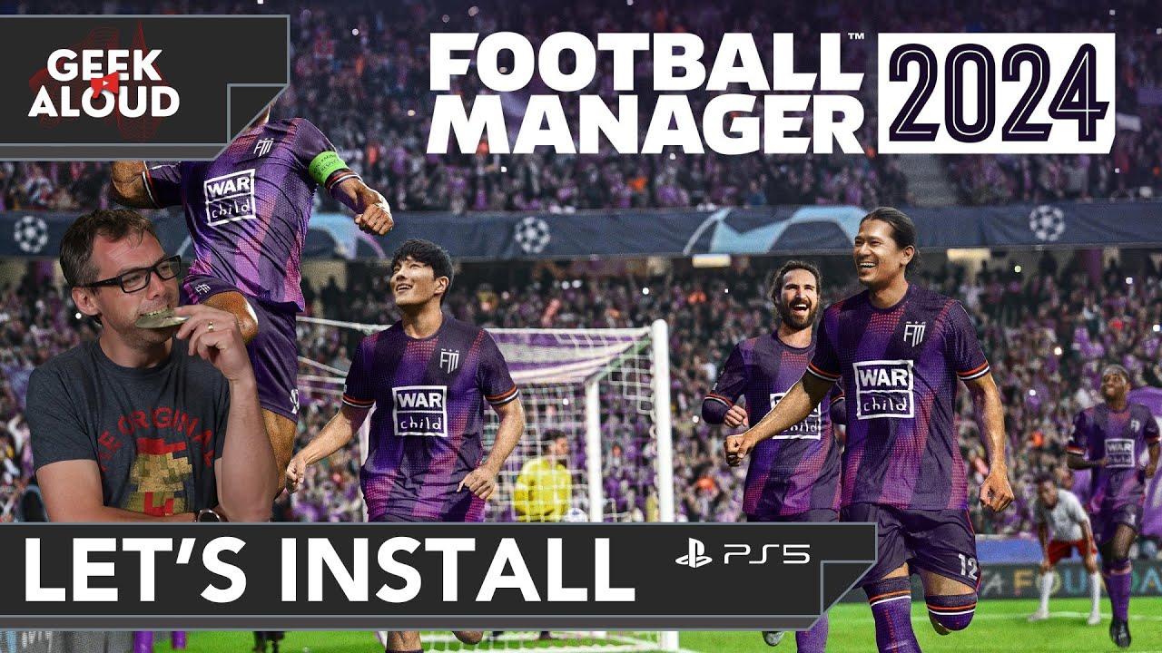 Let's Install - Football Manager 2024 Console Edition [Playstation 5] #gaming