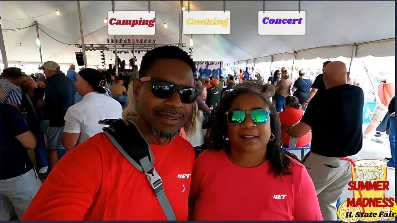 Best Breakfast Restaurant| IL. State Fair |Michael WHO? |Amazing CAMPING in IL.