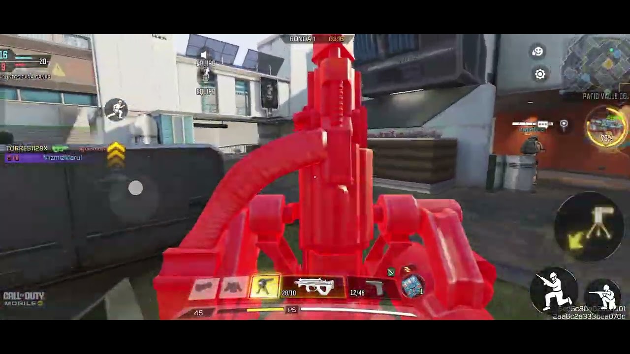 COD móvil,  jugar a 4 dedos. 