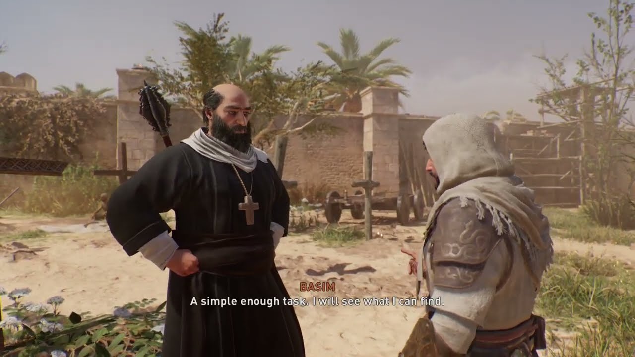 AC Mirage Tales of Baghdad: Харбия, несторианская обитель. Священная миссия