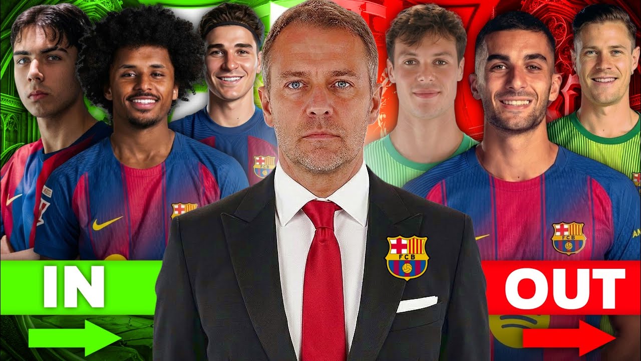 Barcelona Summer Revolution🔥: 5 Major Signings and 6 Star Exits This Season!