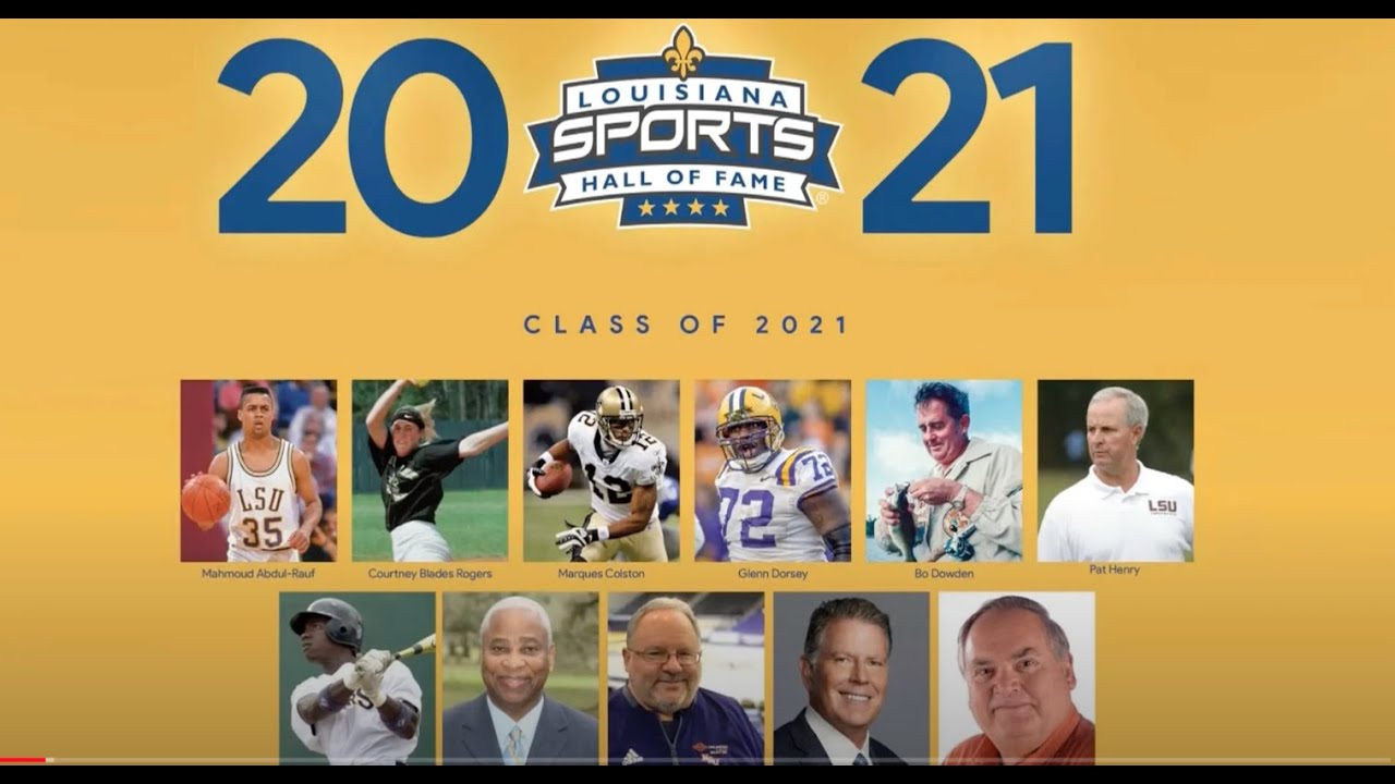 August 28, 2021 - LSHOF 2021 Class Purple Carpet 