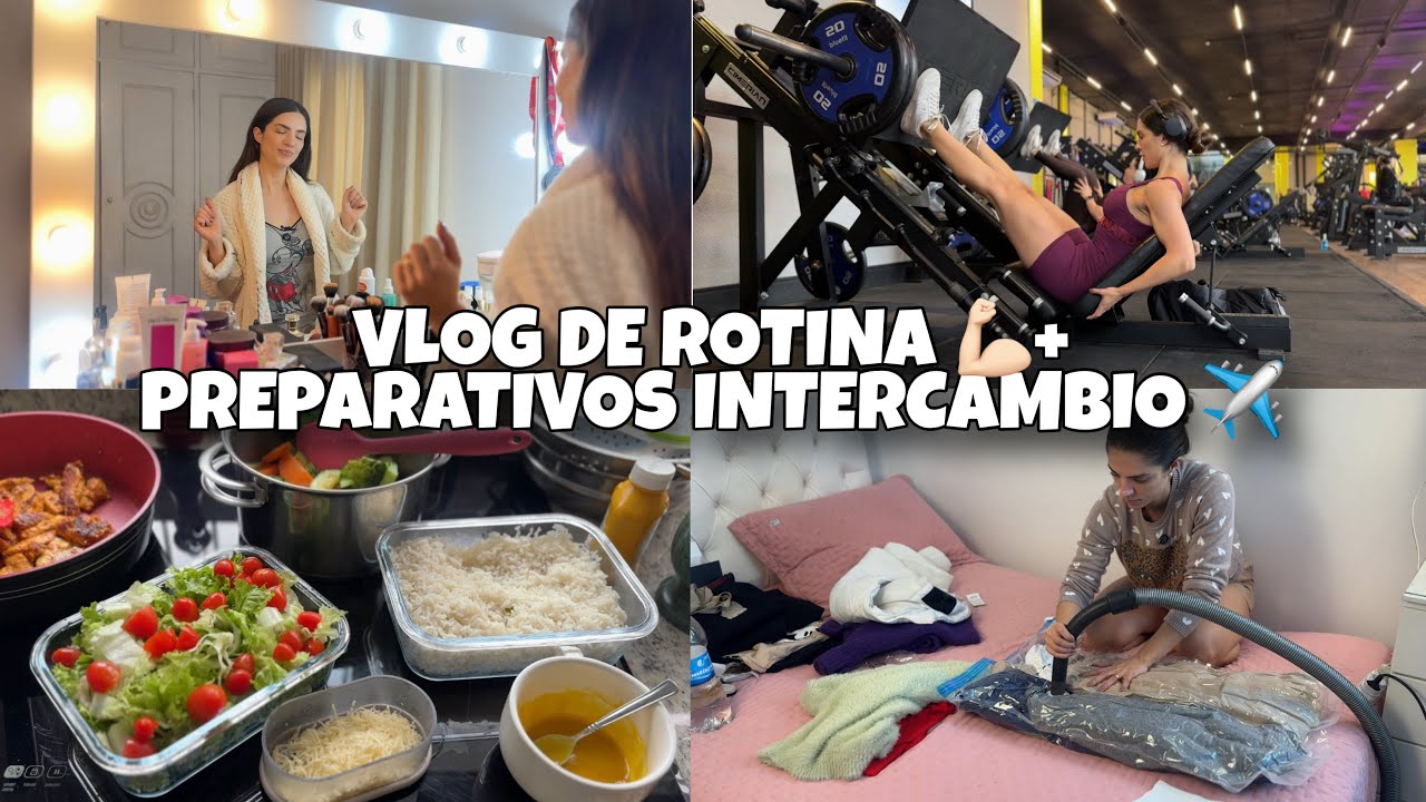 Minha rotina saudável da manhã + preparação para o intercâmbio dos sonhos ✈️✨