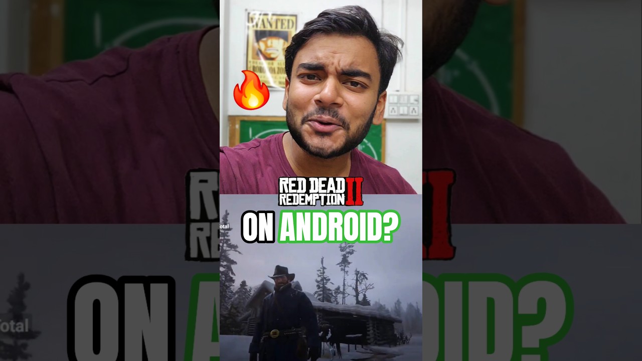 RDR2 ON Android! 🤯 #shorts #rdr2