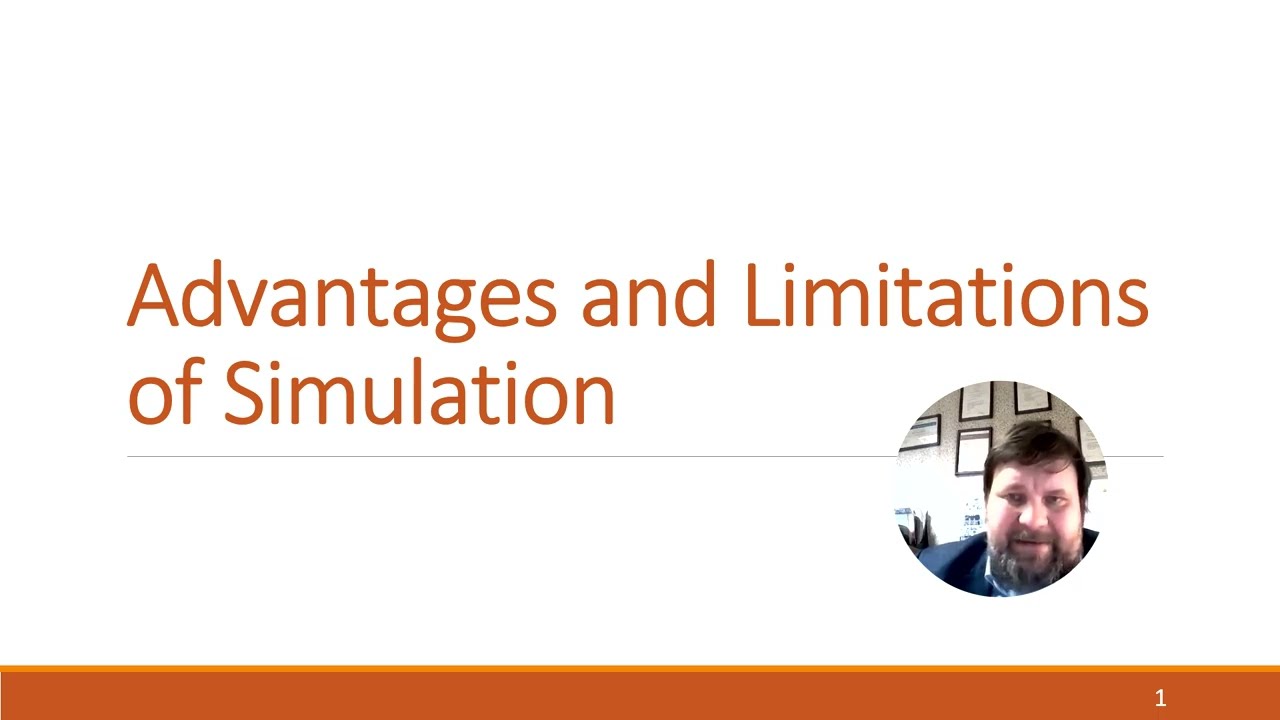 SMTL 01 Advantages and Limitations of Simulation