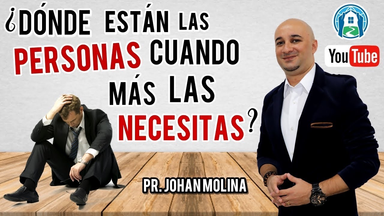DÓNDE ESTÁN LAS PERSONAS CUANDO MÁS LAS NECESITAS?