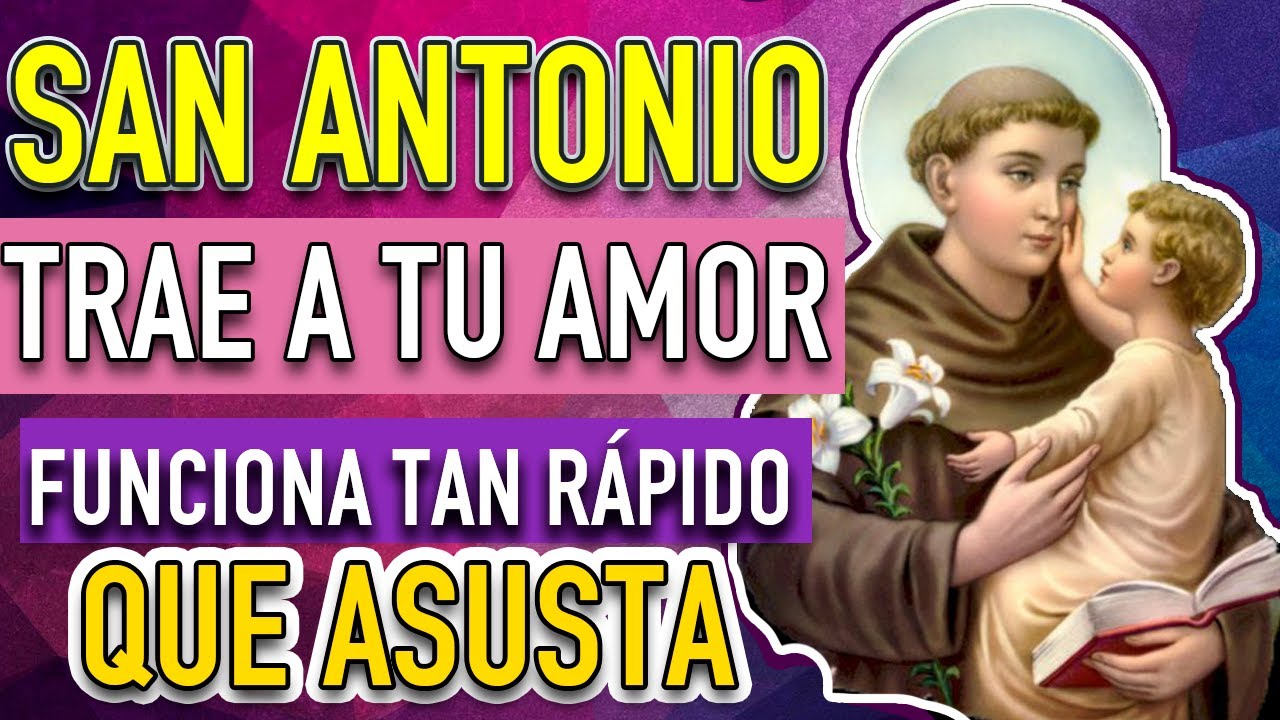 (FUERTE)  SAN ANTONIO TE TRAE A TU AMOR DE INMEDIATO🌟REGRESA CONTIGO EN UN MINUTO🙏AMARRE DE AMOR