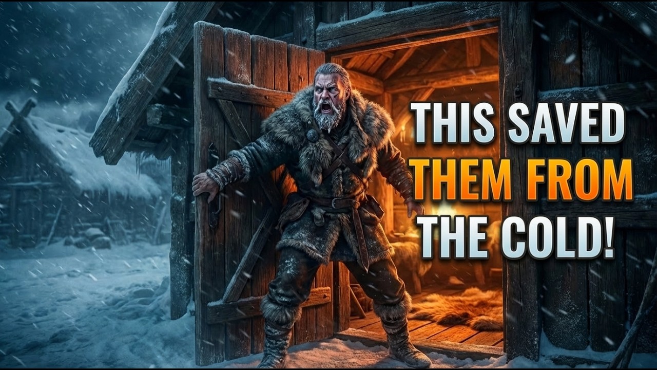 How did the Vikings manage to sleep at –30 °C without modern technology?