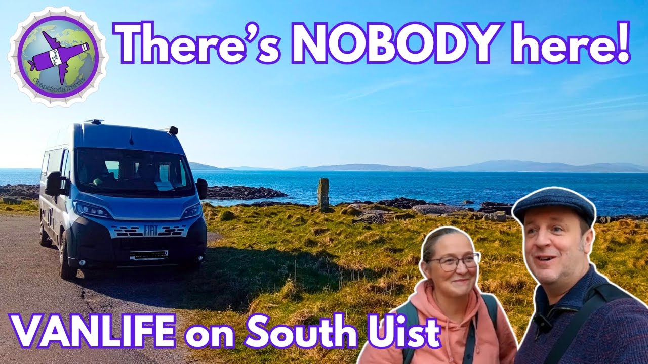 Google Said ‘NOBODY Goes Here’ So WE Did! Welcome to South Uist in the Outer Hebrides | VANLIFE UK