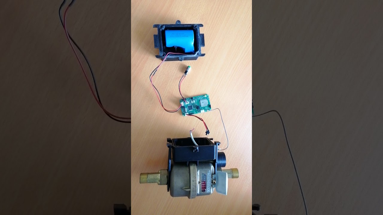 NB IoT Smart Water Meter #Nbiot
