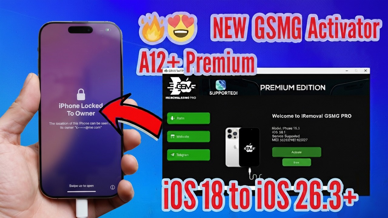 Разблокировка/обход блокировки iCloud. Разблокировка Apple ID 2026 (iOS 26.3+ / iPhone 11-17 / SI...